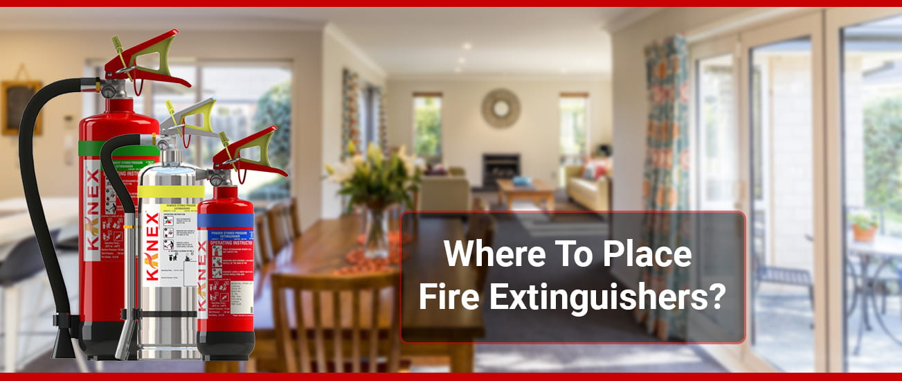 Where To Place Fire Extinguishers?