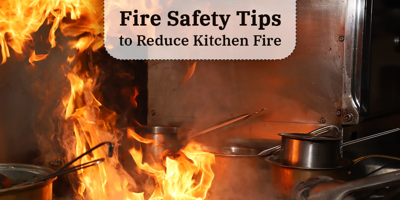 Top Tips to Safely Manage a Fire in Your Kitchen