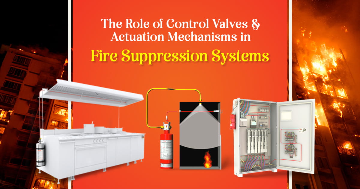 The Role of Control Valves and Actuation Mechanisms in Fire Suppression Systems