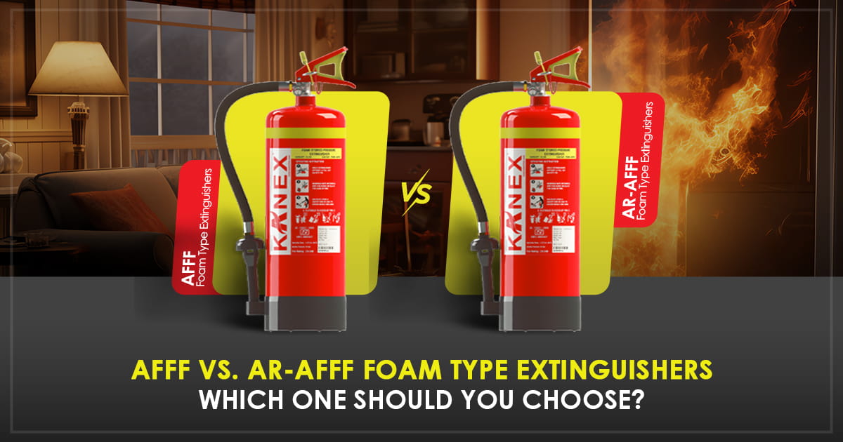 AFFF vs. AR-AFF Foam Type Extinguishers – Which One Should You Choose?