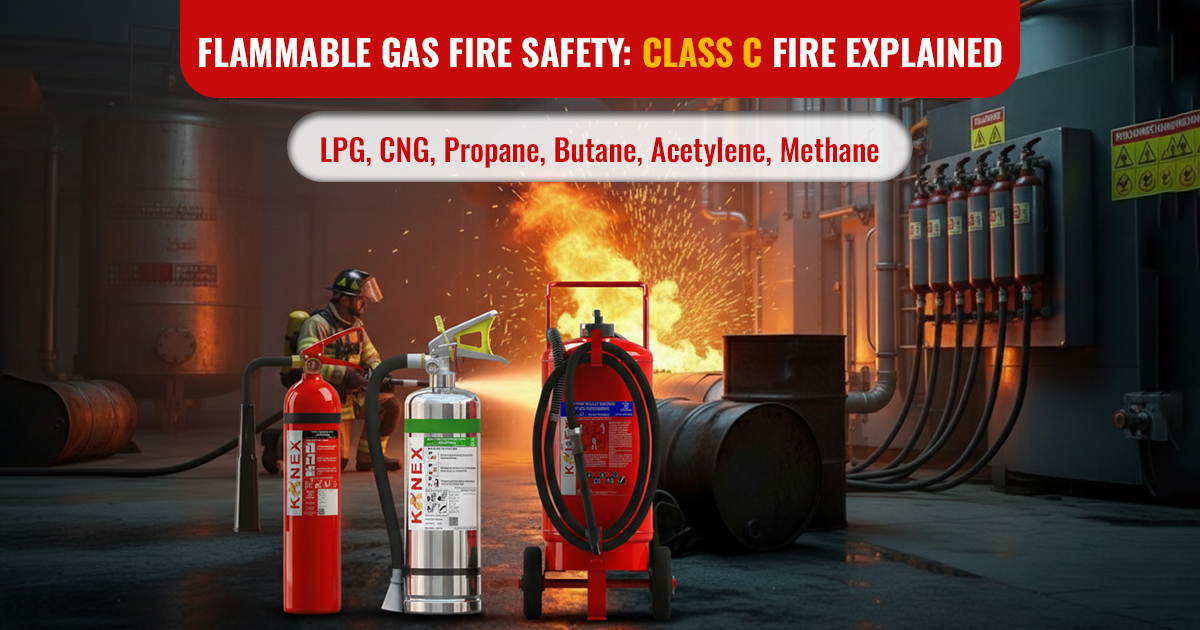 What Is a Class C Fire? How to Safely Extinguish Flammable Gas Fires