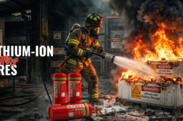 Lithium-Ion Battery Fires: Why Traditional Extinguishers Fail and What Works