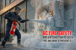 AC Fire Safety: Why Air Conditioners Catch Fire and How to Prevent It