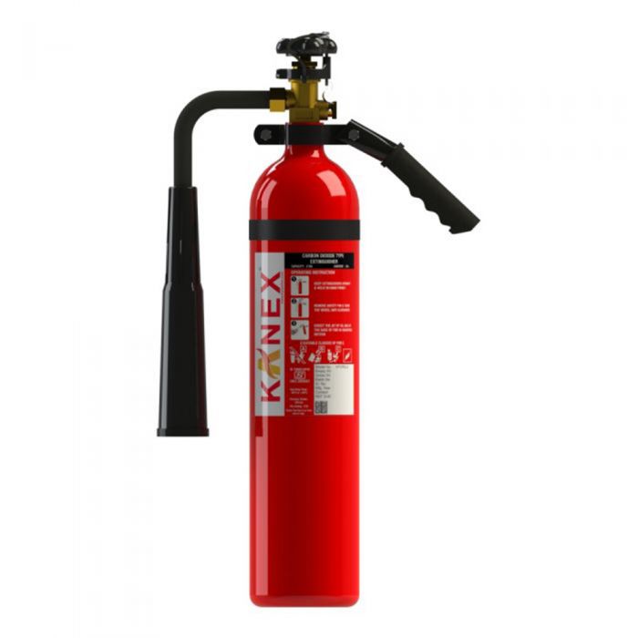2kg co2 fire hot sale extinguisher