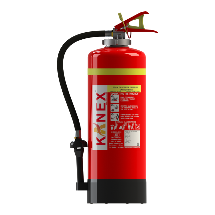Foam extinguisher shop