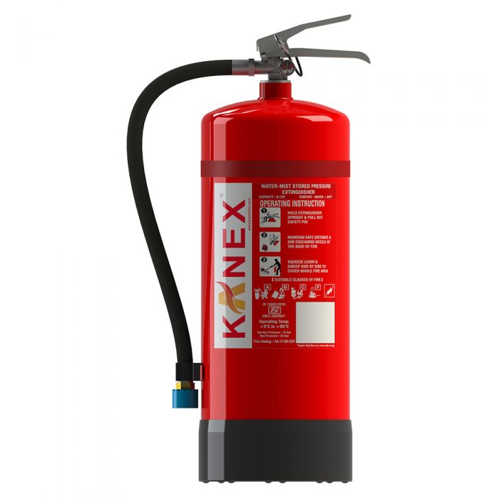 Ltr Portable Watermist Fire Suppression System Kanex Fire