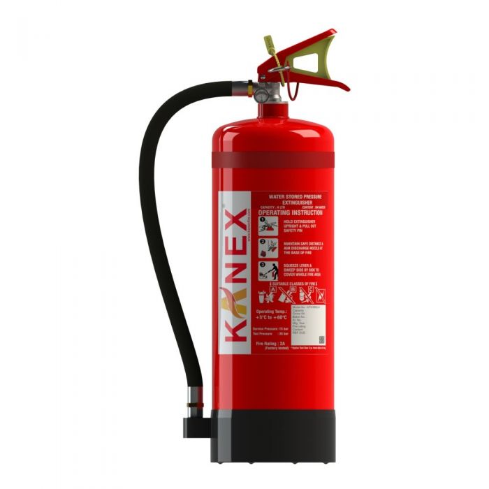 9 Ltr Water Fire Extinguisher Stored Pressure