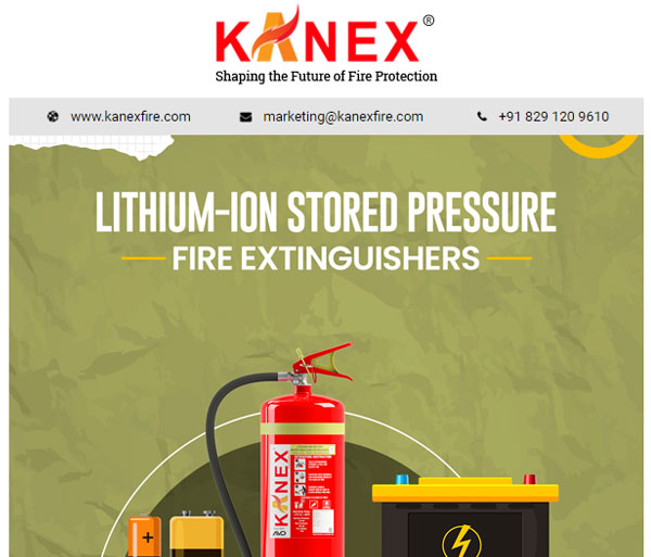 Lithium Battery Fire Extinguisher