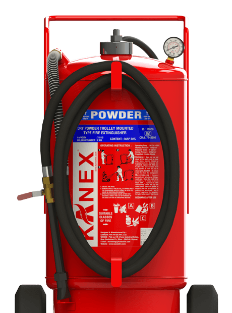 ABC map 50 Based Mobile Fire Extinguishers