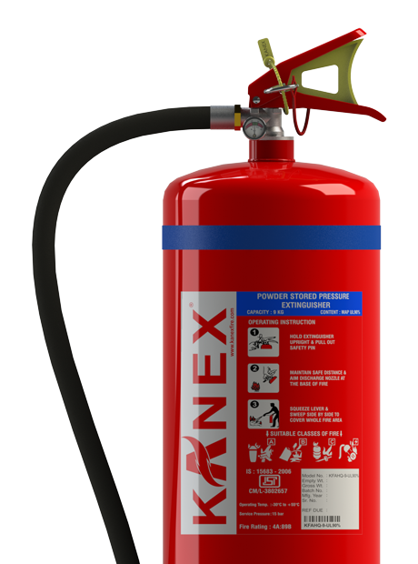 ABC Map 90 Portable Stored Pressure Fire Extinguishers