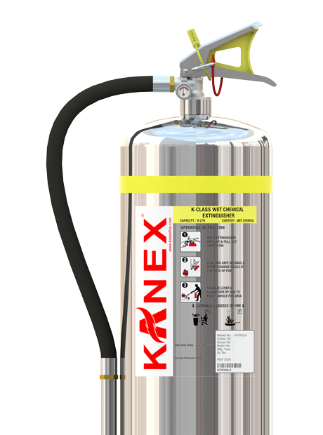 K Class Kitchen Fire Extinguishers