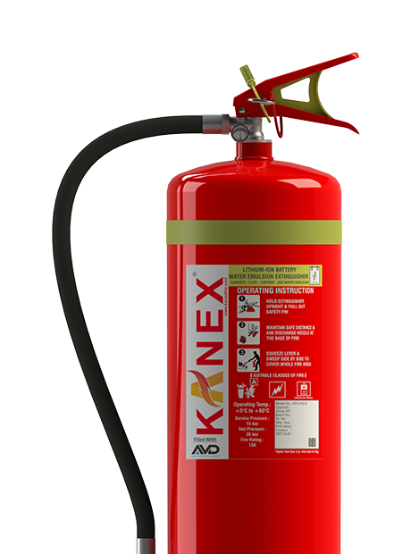 Lithium-ion Fire Extinguisher (Stored Pressure)
