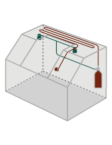 Fire Suppression System for Electrical CNC EDM Machine