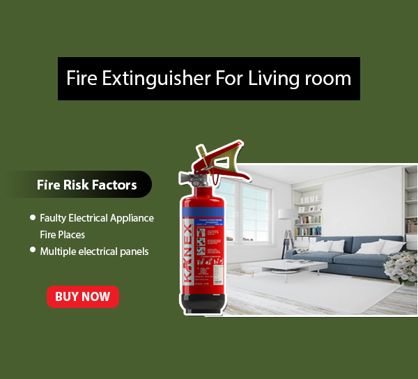 fire extinguisher for living room