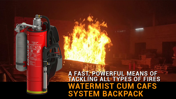 WATERMIST CUM CAFS SYSTEM Backpack