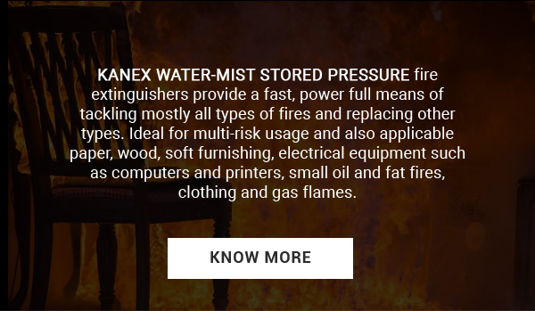 kanex water mist stored pressure